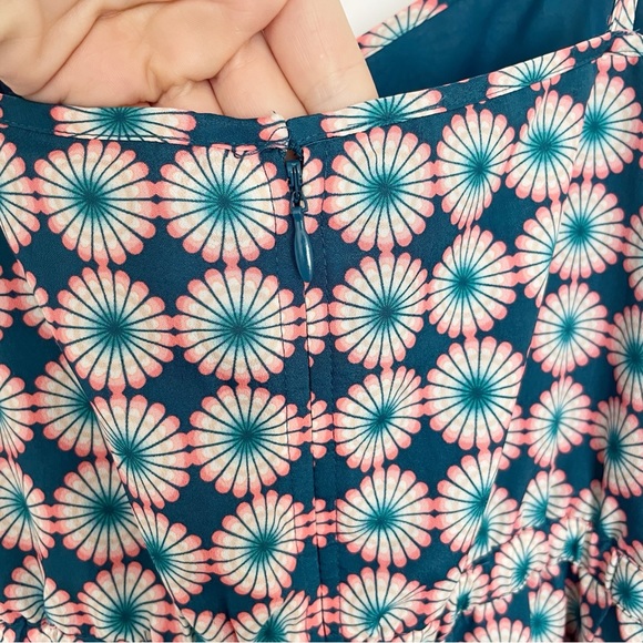 J CREW Seaside Floral Patterned Cami Dress Size 8 - Picture 7 of 12